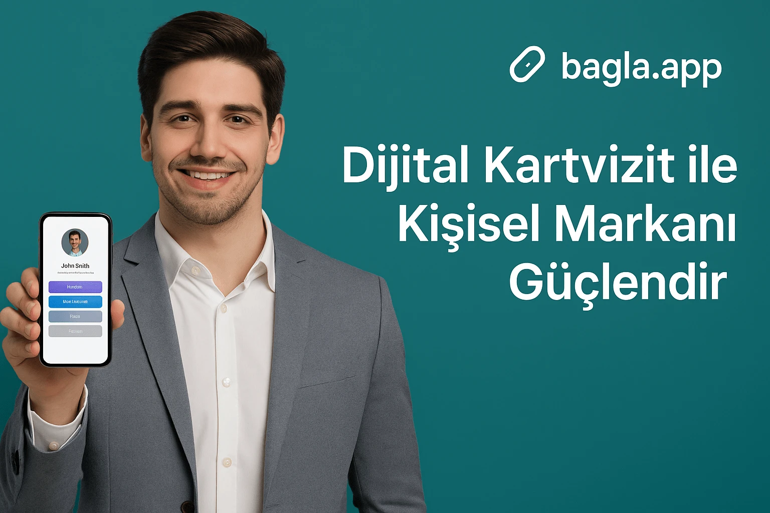 💳 Dijital Kartvizit ile Kişisel Markanı Güçlendir | Bagla.app Rehberi