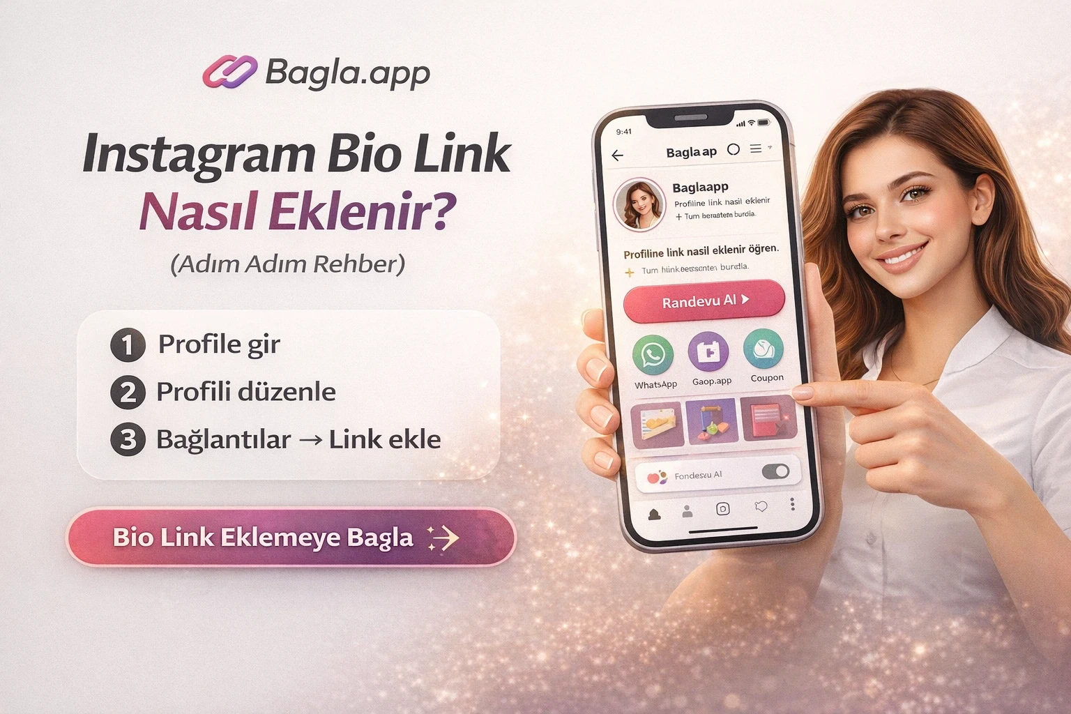 Instagram Bio Link Nasıl Eklenir? (Adım Adım Rehber – 2026)