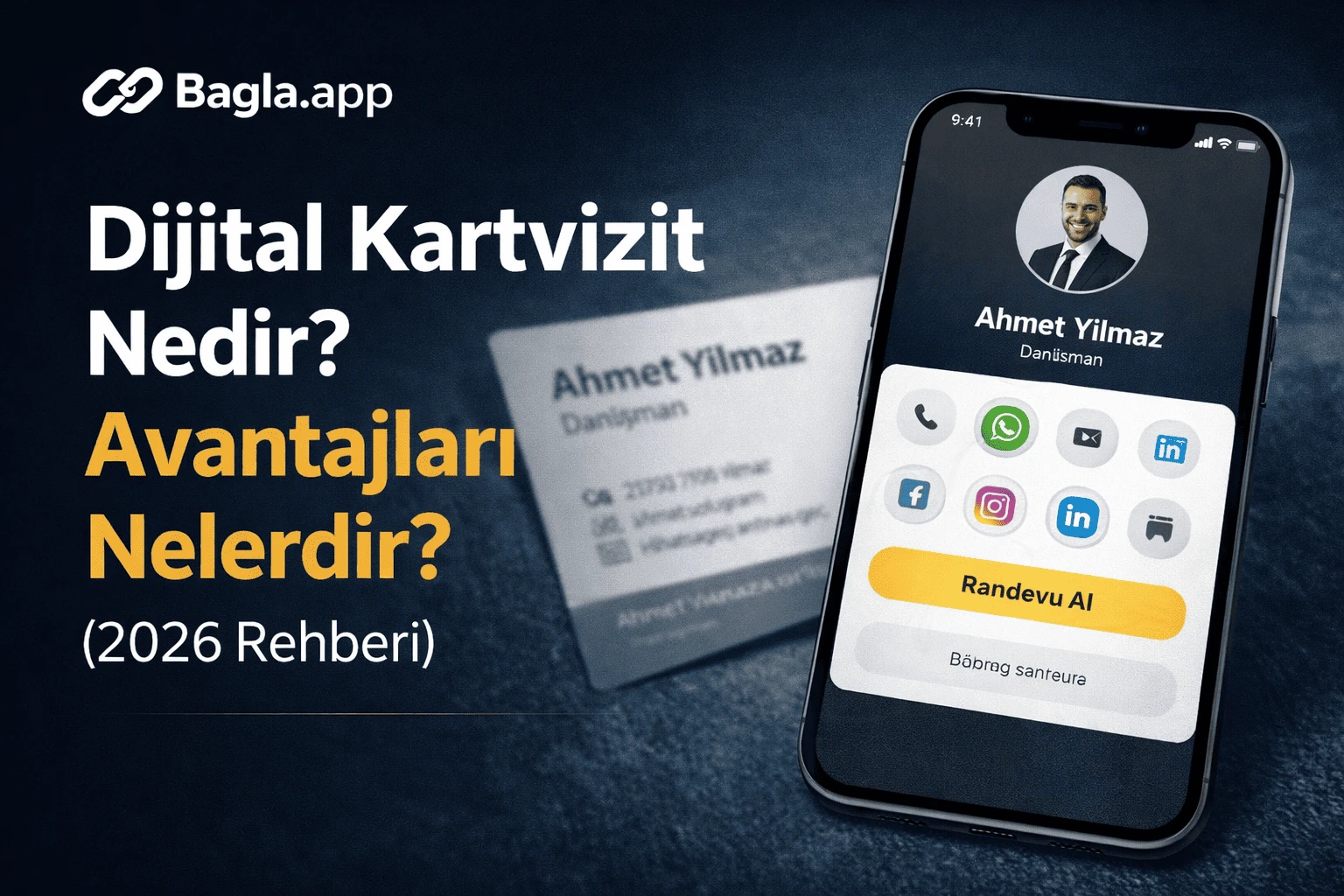 Dijital Kartvizit Nedir? Avantajları Nelerdir? (2026 Rehberi)