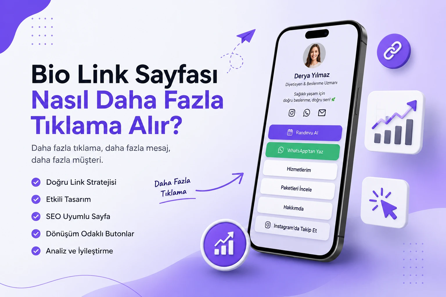 Bio Link Sayfası Nasıl Daha Fazla Tıklama Alır?