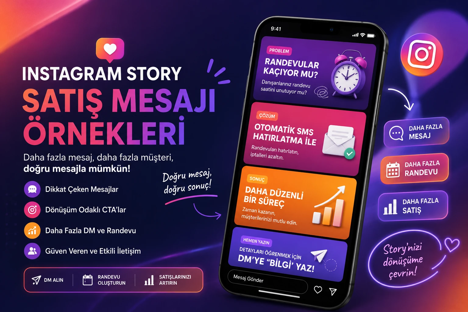 Instagram Story Satış Mesajı Örnekleri