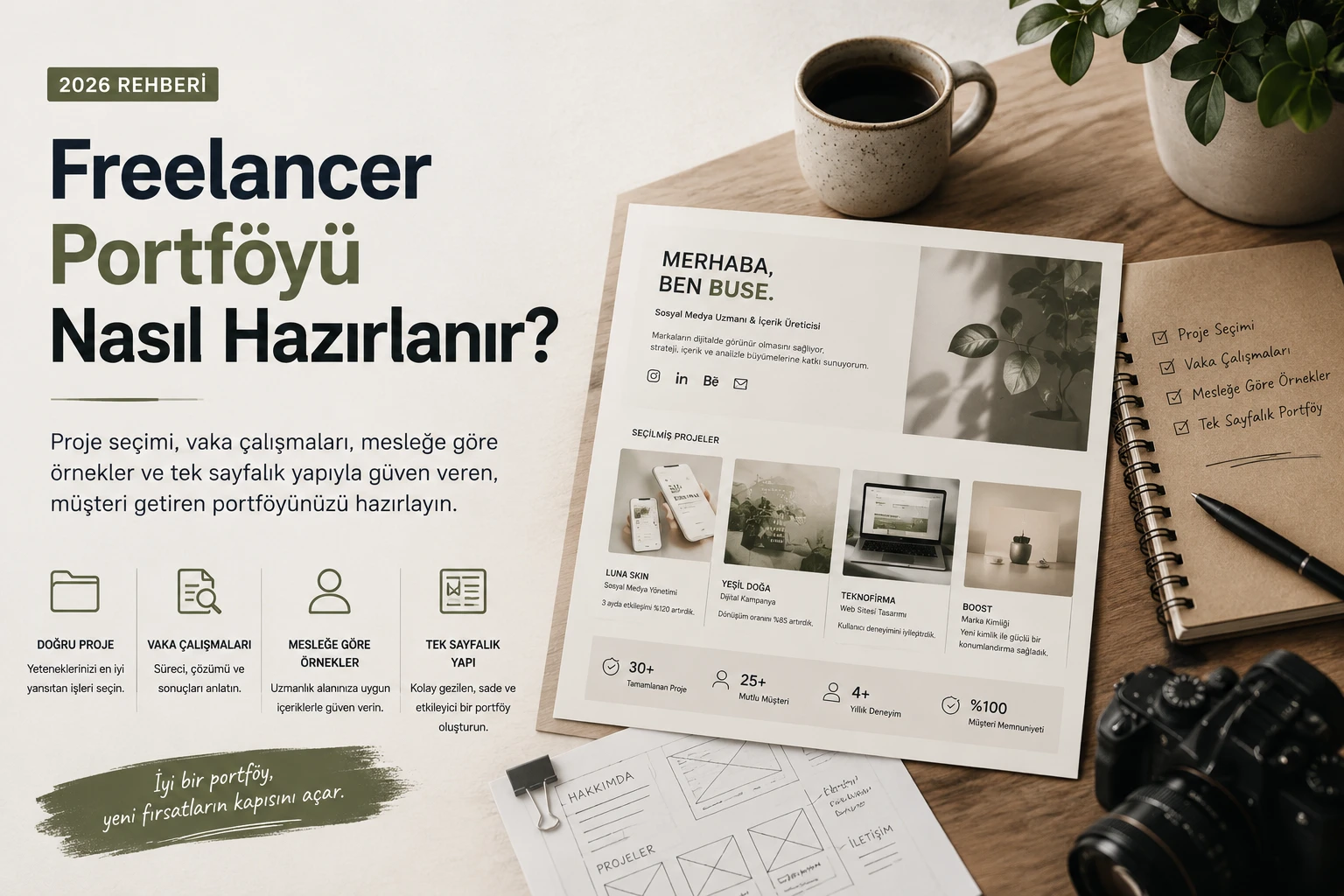 Freelancer Portföyü Nasıl Hazırlanır? 2026 Rehberi