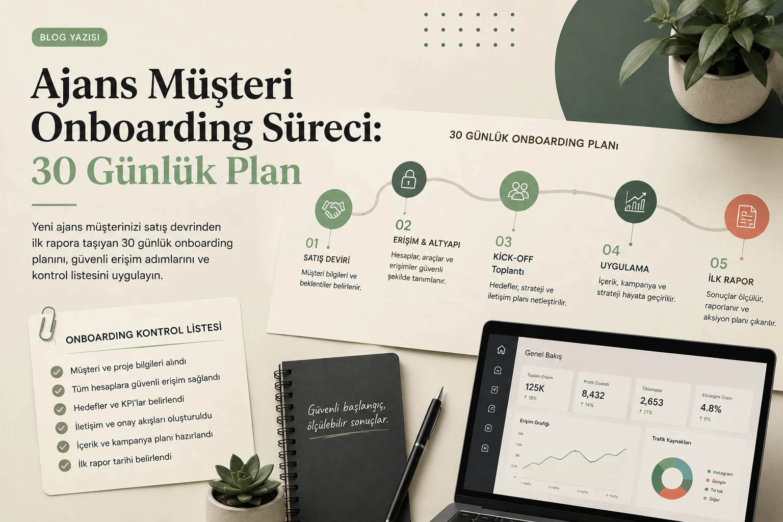 Ajans Müşteri Onboarding Süreci: 30 Günlük Plan
