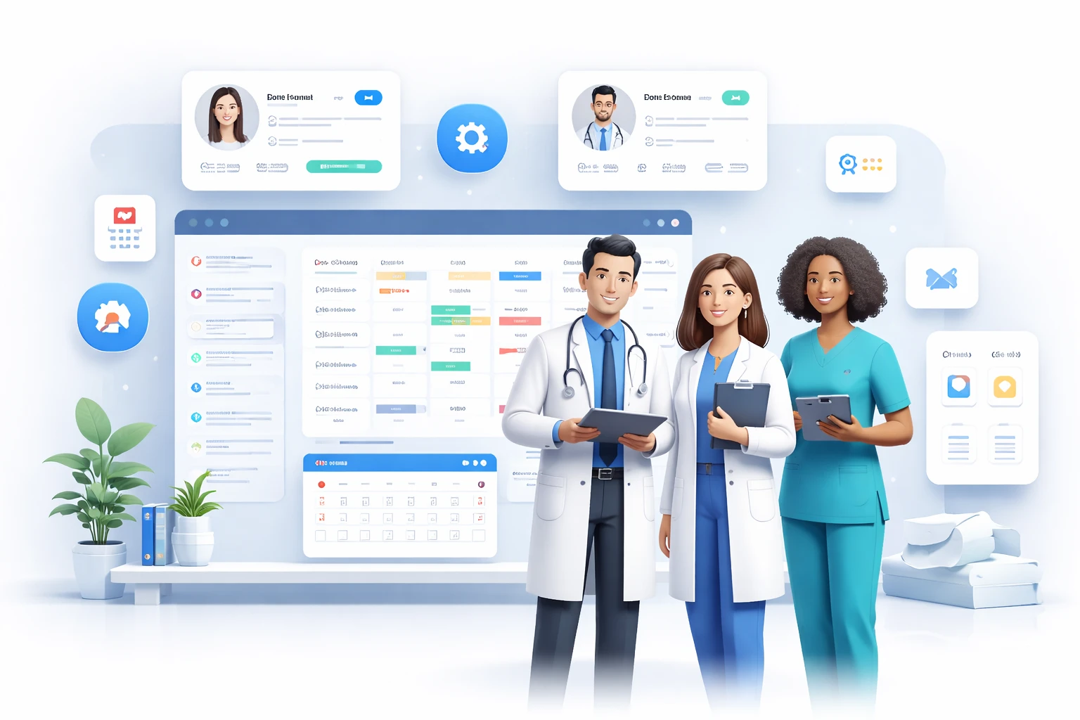 Klinikler icin Bagla.app randevu ve hasta takip sistemi paneli